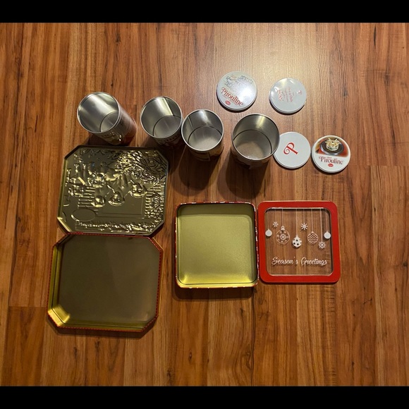 Storage and gift tins♻️ (6 total) Assorted Size, Brands, and Shapes - Picture 2 of 11